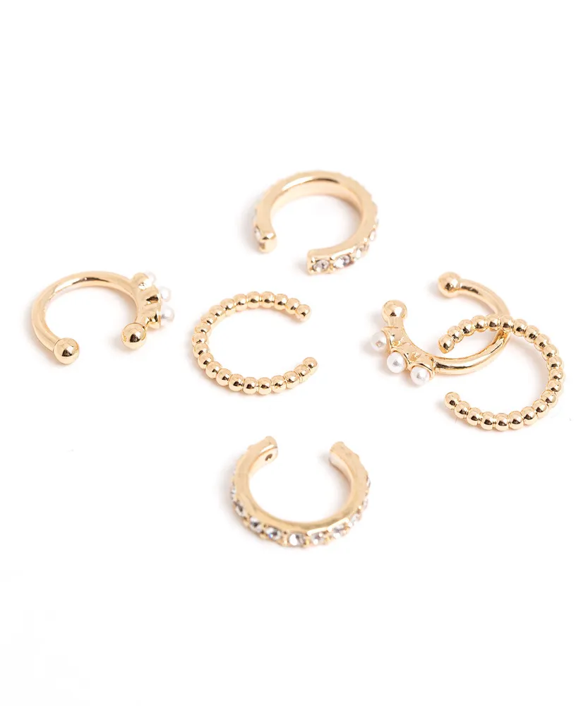 Gold Ear Cuff 3-pack | Cleo