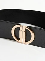 D Buckle Stretch belt