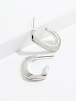 Small Silver Hoop Earrings 3-Pack