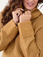 Knit Turtleneck Sweater