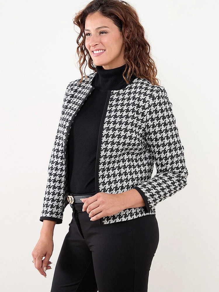 Iconic Houndstooth Jacket