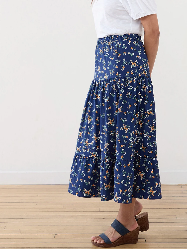 Petite Gauze Peasant Skirt