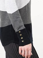 Long Sleeve V-Neck Pullover Sweater