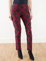 Emily Microtwill Slim Leg Pant