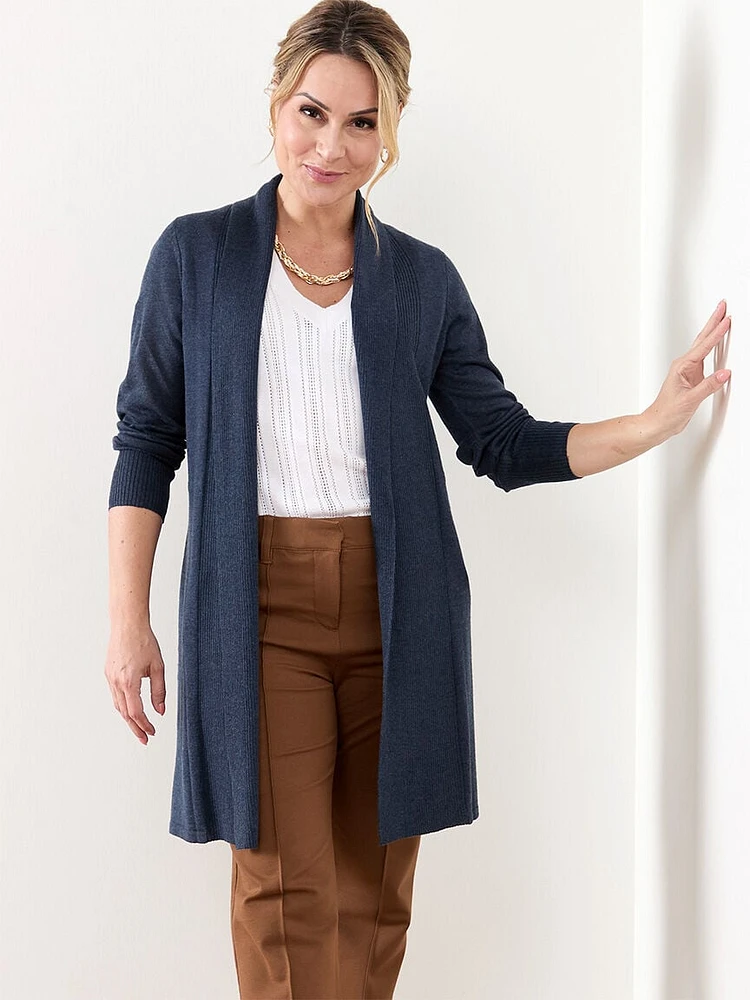 Petite Shawl Collar Cardigan