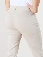 Emily Slim Microtwill Capri