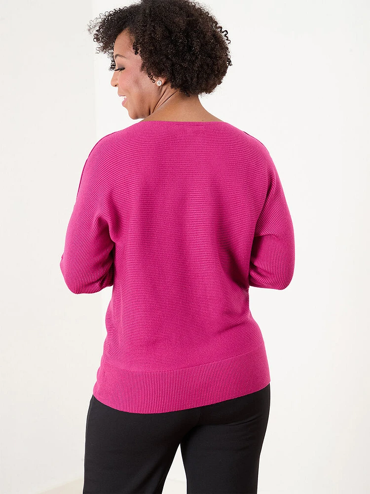 Petite Dolman Sleeve Sweater