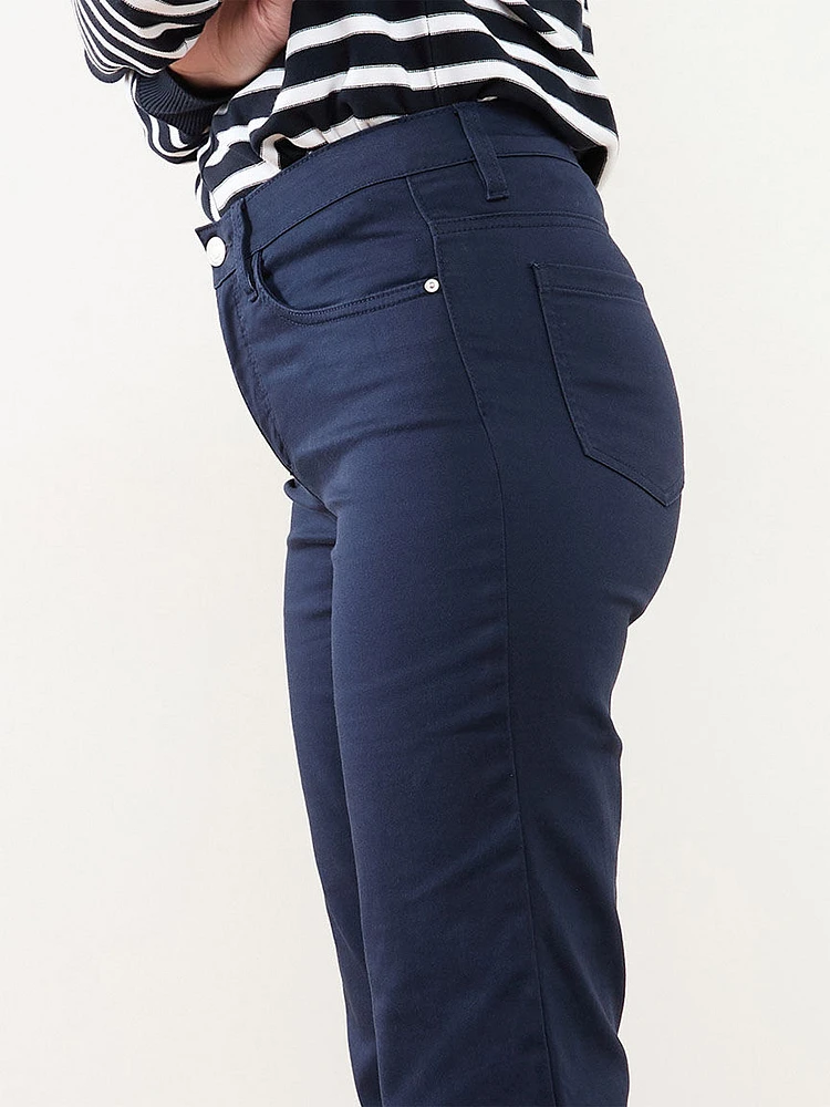 Olivia Straight Fit Coloured Ankle Jean