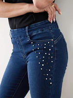 Blake Pull-On Rhinestone Jean