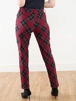 Emily Microtwill Slim Leg Pant