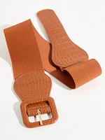 Crocodile Stretch Belt