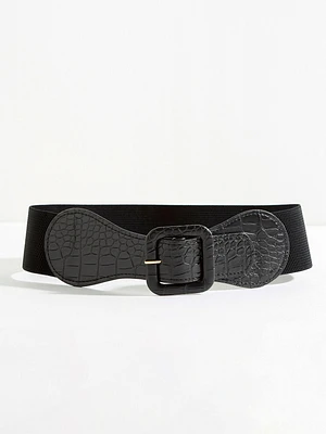 Crocodile Stretch Belt