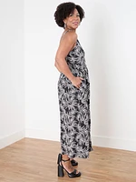 Petite Viscose Button Front Maxi Dress