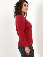 Petite Pointelle Sweater