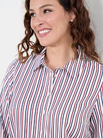 Collared Button Front Shirt