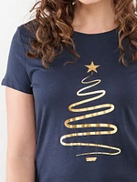 Modal Blend Graphic T-Shirt
