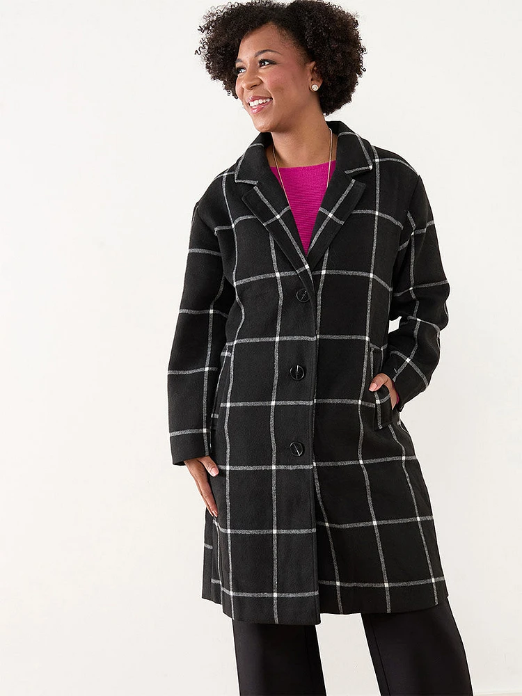 Petite Wool Blend Coat