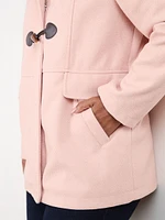 Petite Hooded Duffle Coat