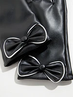 Bow Detail Gloves