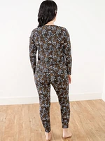 Soft V-Neck Jogger Pajama Set