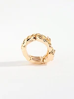 Gold Stackable Stretch Rings