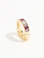 Multi-Stone Blackberry Stretch Ring