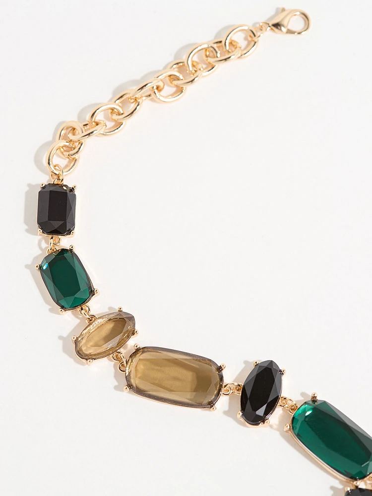 Gemstone Gold Necklace