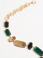 Gemstone Gold Necklace