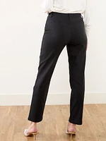 Emily Microtwill Slim Leg Pant