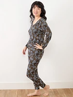 Soft V-Neck Jogger Pajama Set