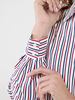 Collared Button Front Shirt