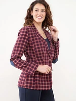 Plaid Blazer