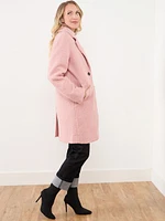 Boucle Lipstick Coat