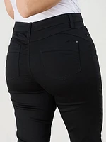 Lilly Slim Denim Capri