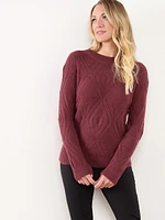 Pointelle Sweater