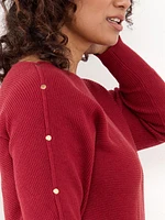 Petite Dolman Sleeve Sweater