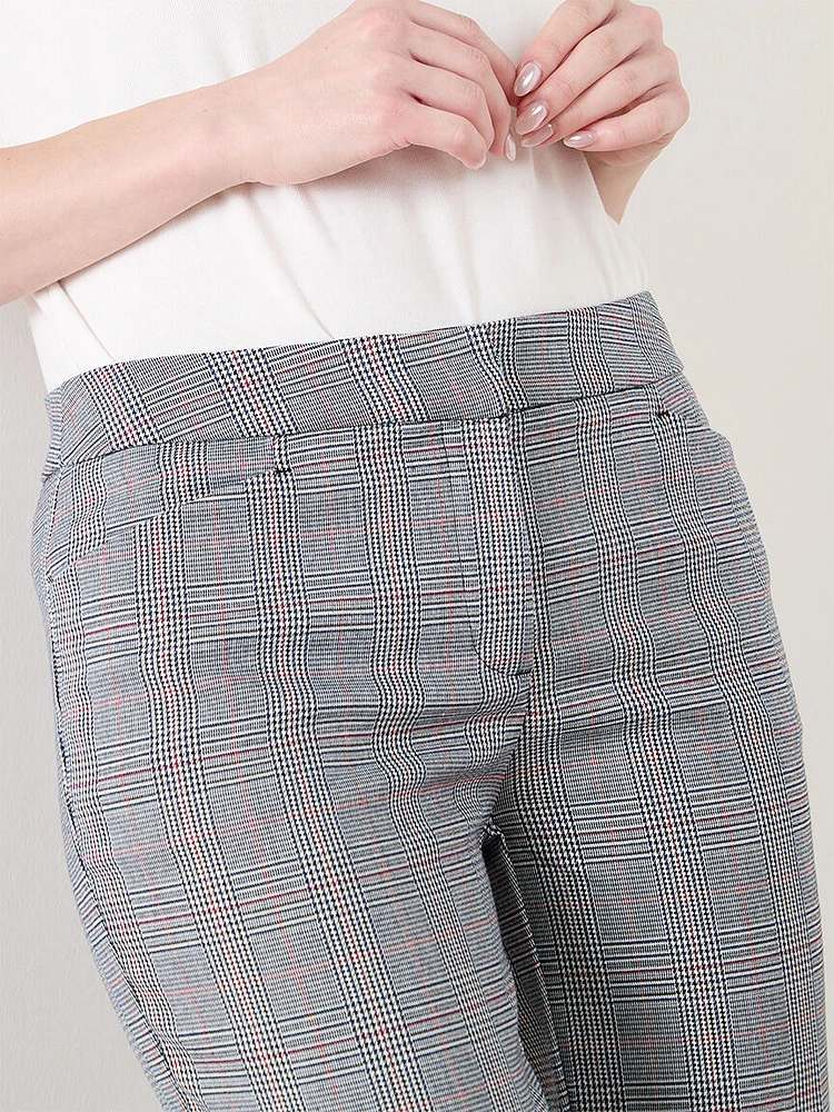 Morgan Trouser Plaid