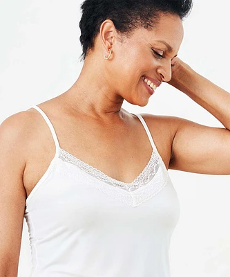 Lace Trim Cami Tank
