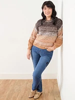 Spacedye Chunky Pullover Sweater