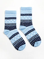 FairIsle Crew Socks