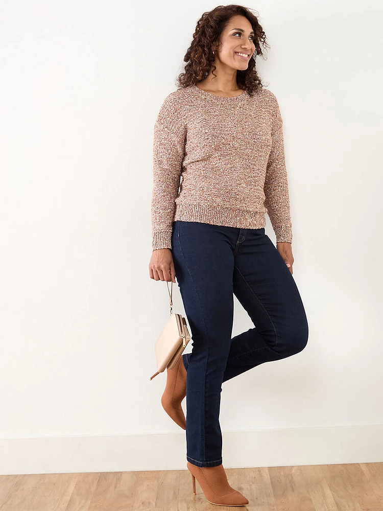 Petite Knit Pullover Sweater