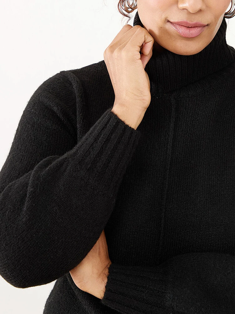 Petite Turtleneck Tunic Sweater