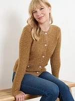 Long Sleeve Button Front Cardigan