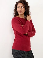 Petite Dolman Sleeve Sweater