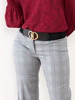 D Buckle Stretch belt