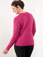 Pearl Detail Sweater