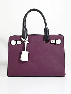 Large Colour Block Bag