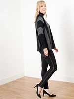 Shimmer Turtleneck Sweater