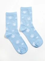 Snowflake Crew Socks