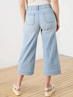 Haylie Wide Leg Crop Jeans